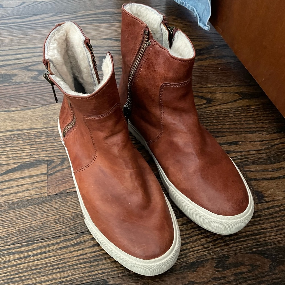 Frye high top sneakers